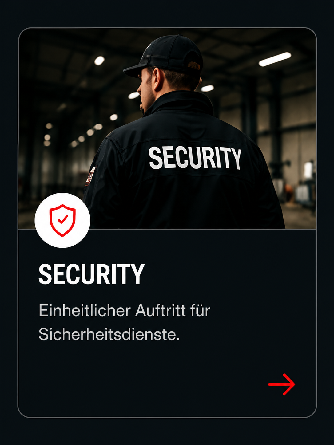 Security – Einheitlicher Auftritt für Sicherheitsdienste