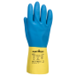 Preview: Doppelt getauchter Latex Stulpenhandschuh