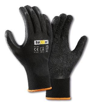 teXXor Polyester-Strickhandschuh Latex