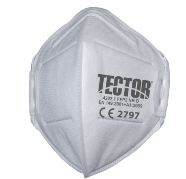 FFP2 Faltmaske Tector ohne Ventil