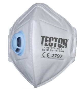 FFP2 Faltmaske Tector mit Ventil
