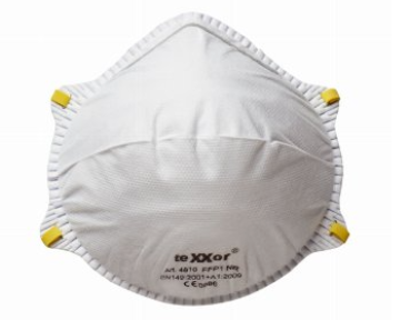 teXXor Feinstaubmaske FFP1 NR D
