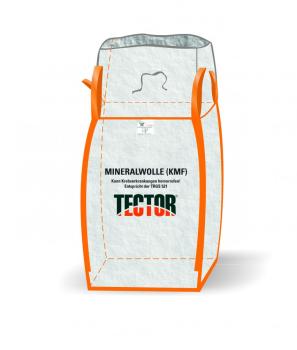 BigBag für Mineralwolle mit 4 Hebeschlaufen