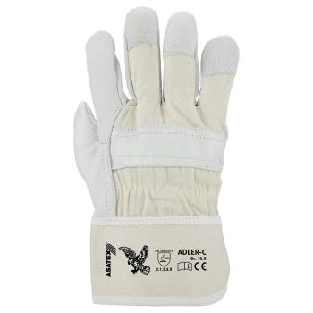 Rindnarbenleder-Handschuh "Adler C"