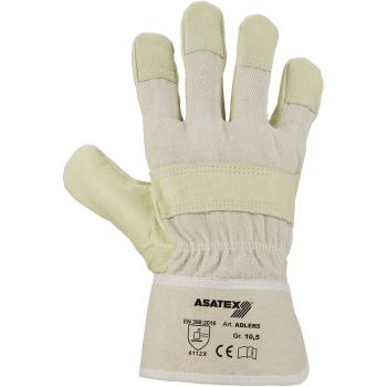 Schweinsnarbenleder-Handschuh "Adler 5"