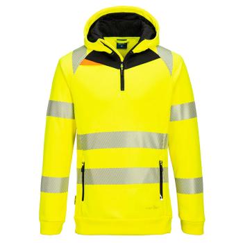 Warnschutz Zip-Kapuzen-Sweater "DX4"
