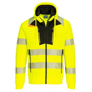 Warnschutz-Kapuzen-Sweater-Jacke "DX4"