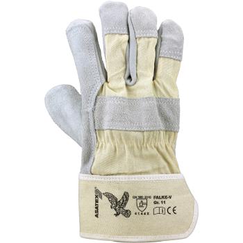 Rindspaltleder-Handschuh "Falke V"