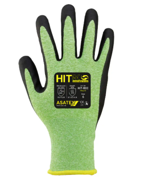Schnittschutzhandschuh "HIT-RCC" Nitril-Mikroschaum Level D