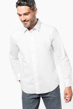 Herren-Stretch-Hemd langarm
