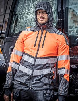 Hi-Vis X-Pro Waterproof Shell Jacke
