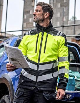 Hi-Vis X-Pro 3 Layer Softshell Jacke
