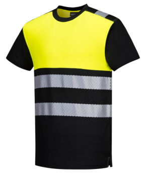 Warnschutz-T-Shirt Cotton Comfort "PW3" Klasse 1