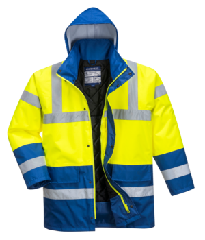 Warnschutz-Winter-Verkehrsjacke
