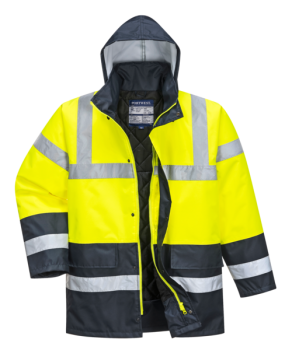 Warnschutz-Winter-Verkehrsjacke