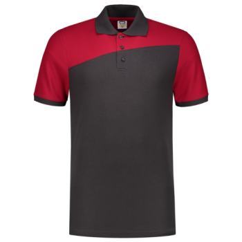Preview: Polo-Shirt "Bicolor Quernaht"