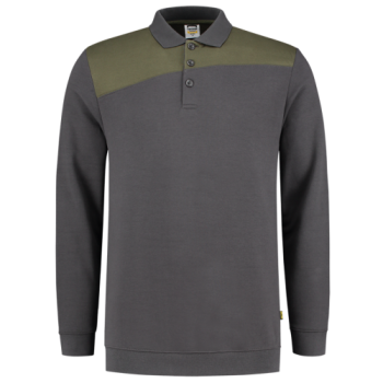 Preview: Sweater Polokragen "Bicolor Quernaht"