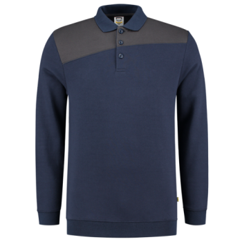 Sweater Polokragen "Bicolor Quernaht"