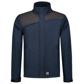 Softshelljacke "Bicolor Quernaht"