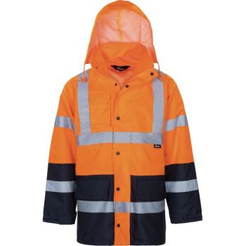 Warnschutz-Regenjacke