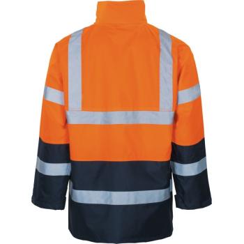 Warnschutz-Regenjacke