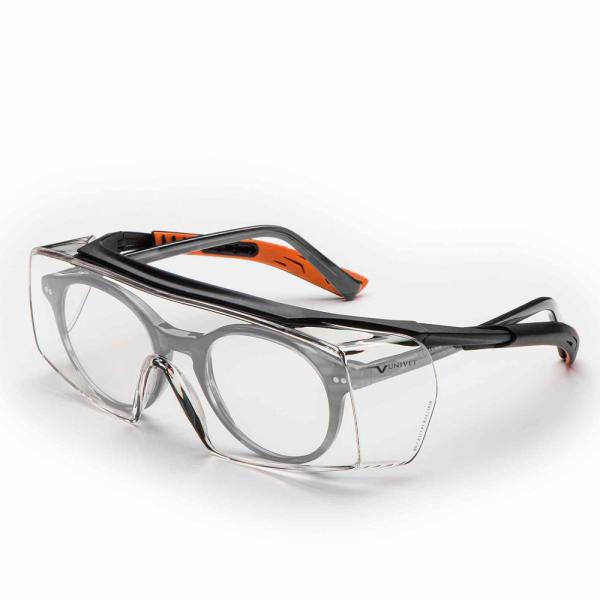 Überbrille für Korrektionsbrillenträger "5x7" klar