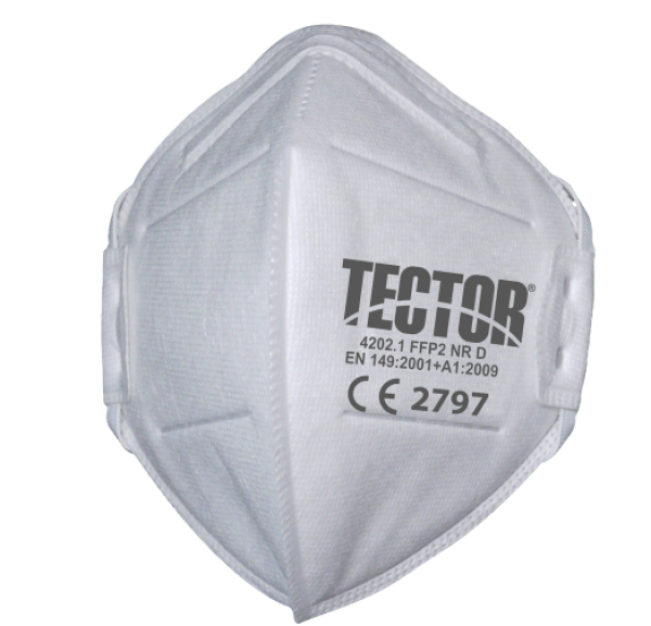 FFP2 Faltmaske Tector ohne Ventil