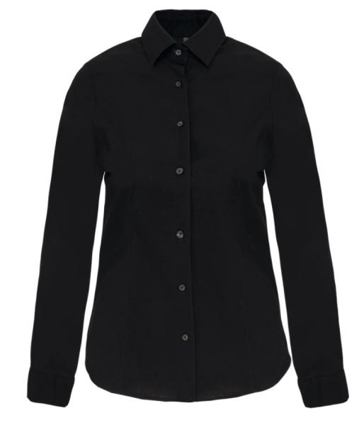 Damen-Stretch-Bluse langarm