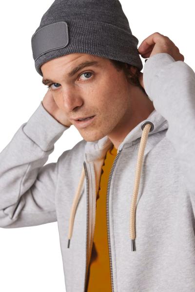 Strickmütze mit Patch und Thinsulate-Futter
