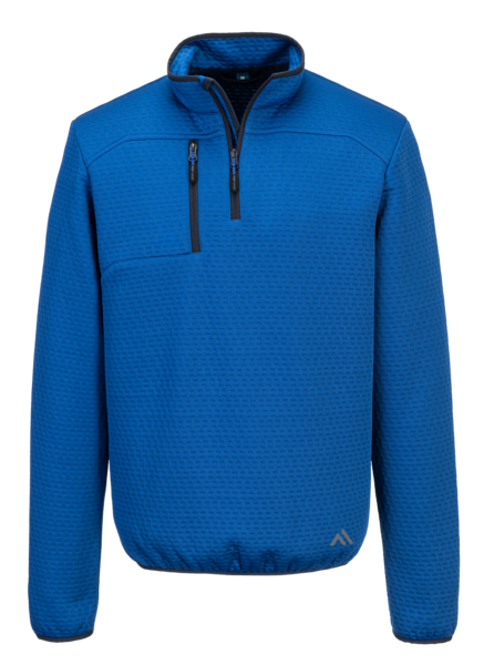 Texturierter Zip-Sweater "KX3"