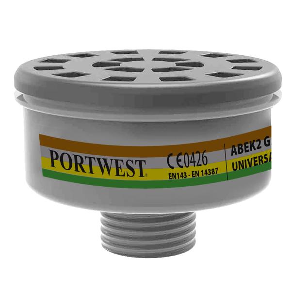 ABEK2 Gasfilter Universalgewinde (Pk4)