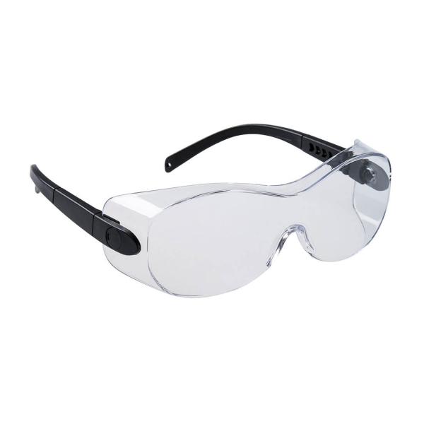 Überziehbrille klar