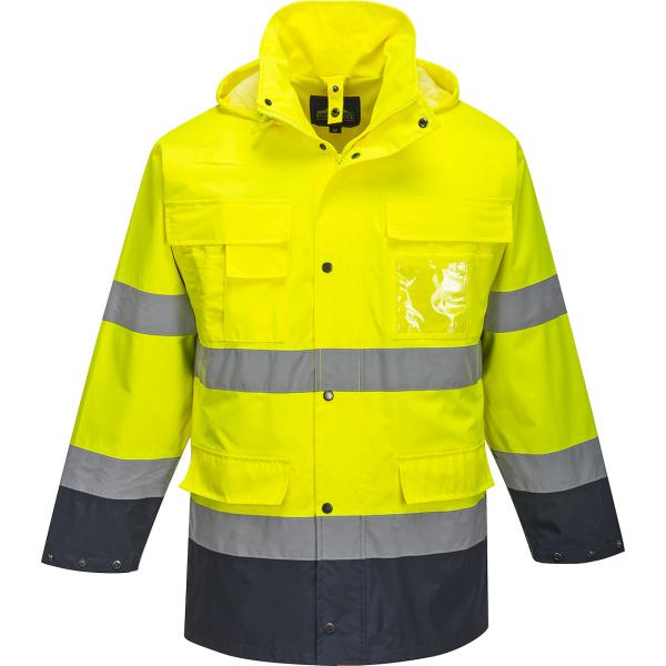3-in-1 Warnschutz-Kontrast-Jacke