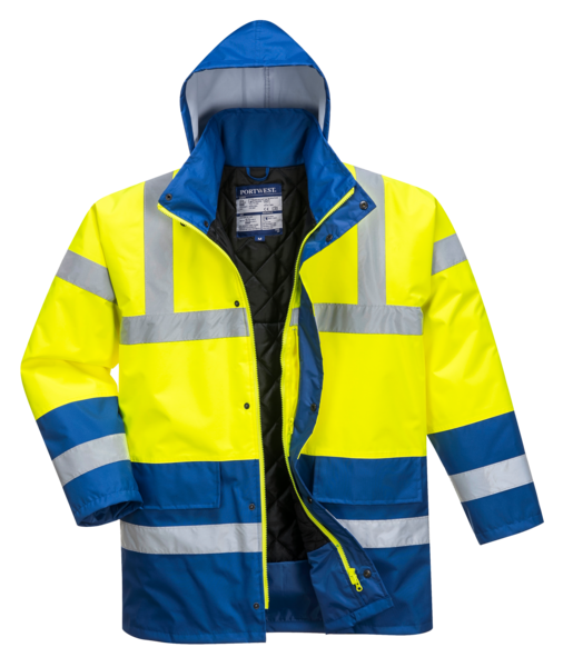 Warnschutz-Winter-Verkehrsjacke