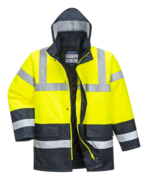 Warnschutz-Winter-Verkehrsjacke