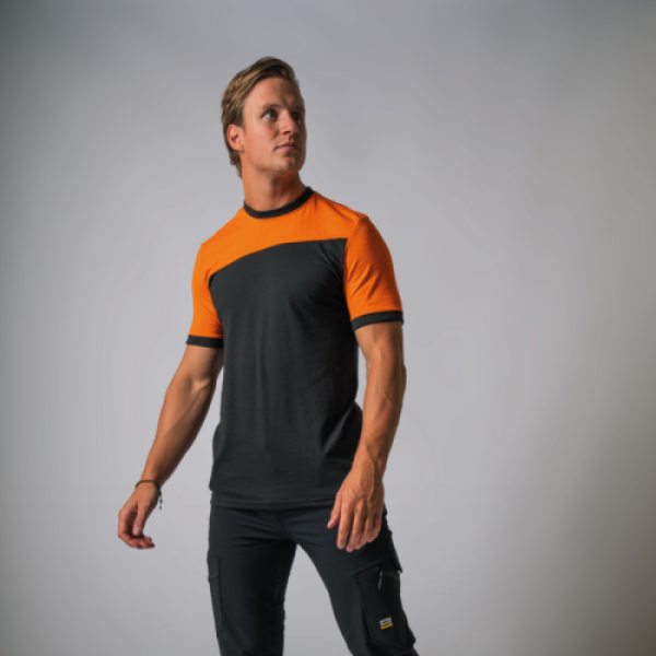 T-Shirt "Bicolor Quernaht"