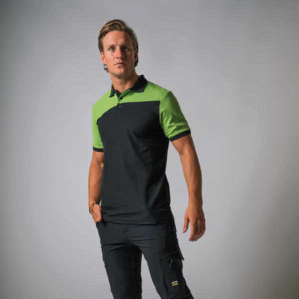 Polo-Shirt "Bicolor Quernaht"