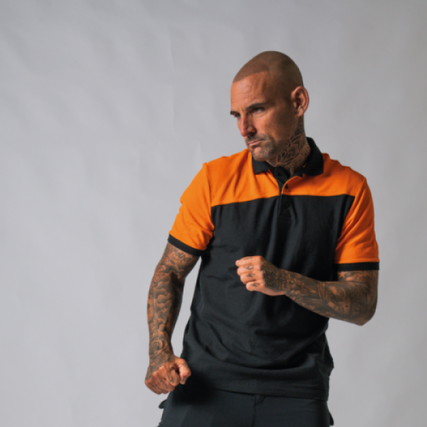 Polo-Shirt "Bicolor Quernaht"