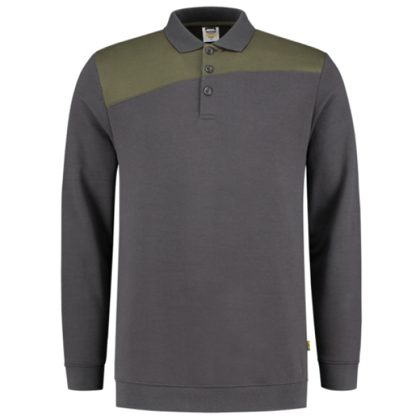 Sweater Polokragen "Bicolor Quernaht"