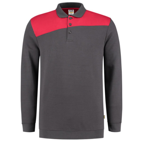 Sweater Polokragen "Bicolor Quernaht"