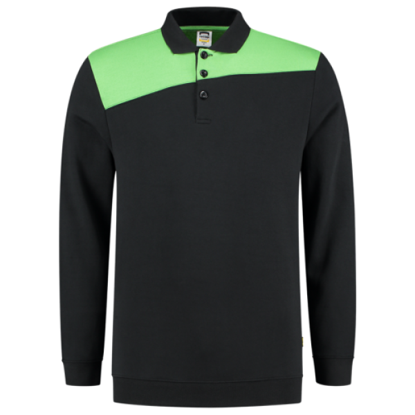 Sweater Polokragen "Bicolor Quernaht"