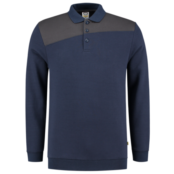 Sweater Polokragen "Bicolor Quernaht"