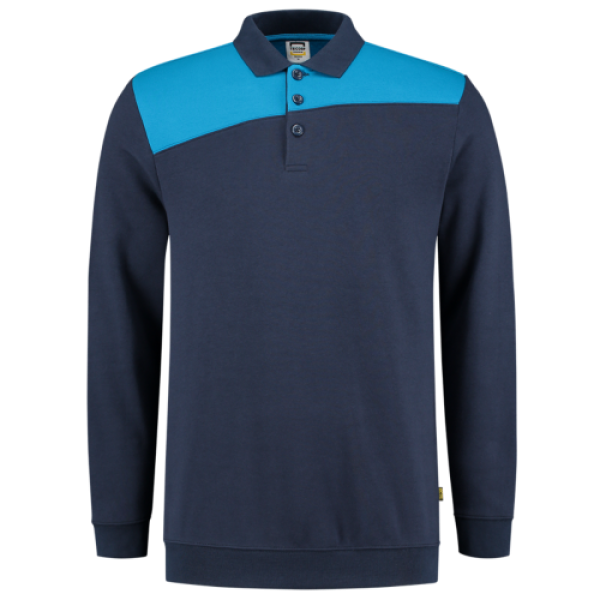 Sweater Polokragen "Bicolor Quernaht"