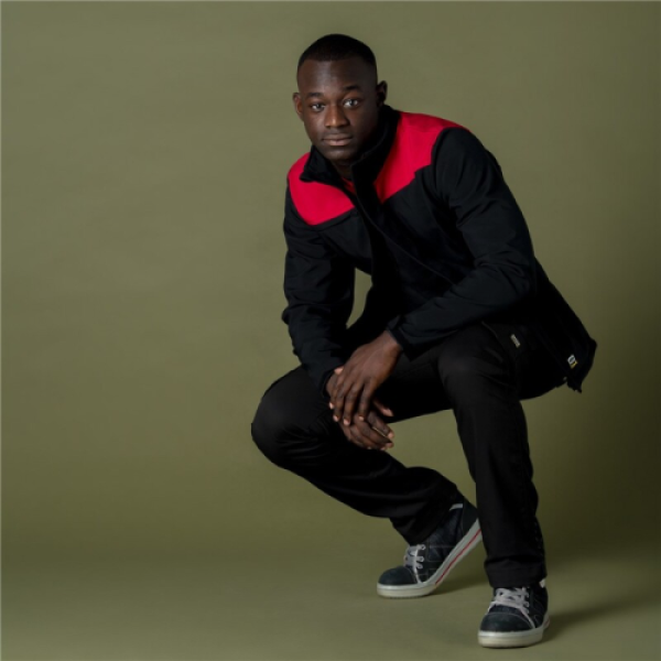 Softshelljacke "Bicolor Quernaht"