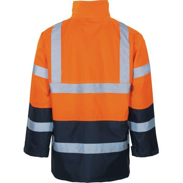 Warnschutz-Regenjacke